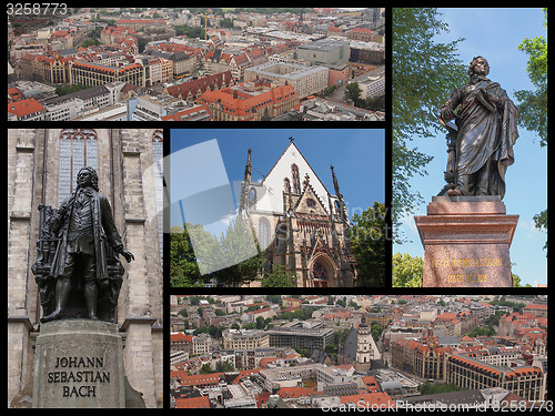 Image of Leipzig landmarks collage