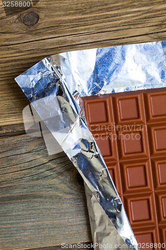 Image of brown milk chocolate