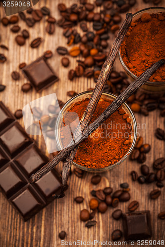 Image of Delicious tiramisu dessert