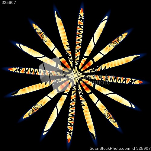 Image of Abstract 3d background