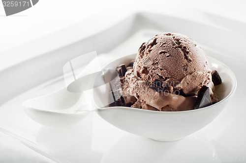 Image of Chocolate ice cream