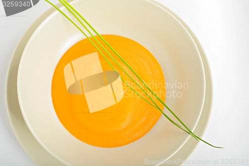 Image of Healthy pumpkin soup