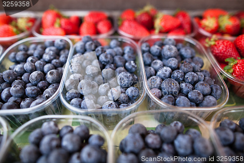 Image of Blueberries and strawberries