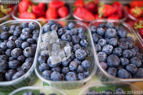 Image of Blueberries and strawberries