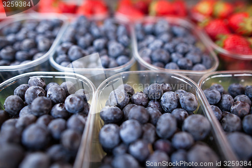 Image of Blueberries and strawberries