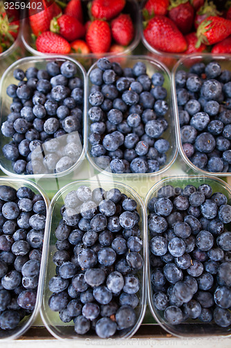 Image of Blueberries and strawberries