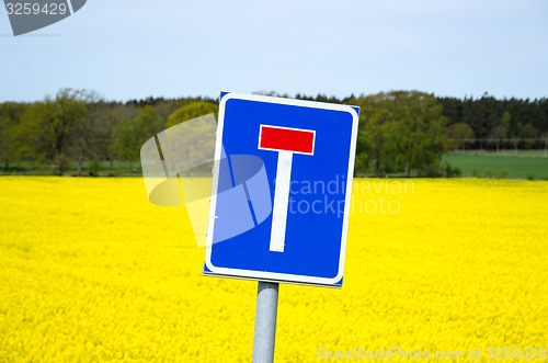 Image of Blind alley roadsign