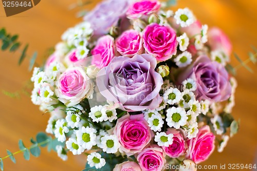 Image of Colorful wedding bouquet. 