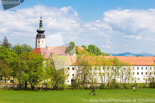 Image of Monastery Kostanjevica na Krki, Slovenia, Europe.