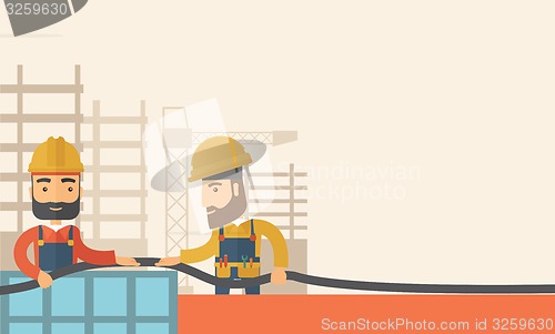 Image of Two builders