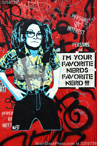 Image of Nerd street art