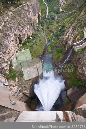 Image of Dam of the hydroelectric power station