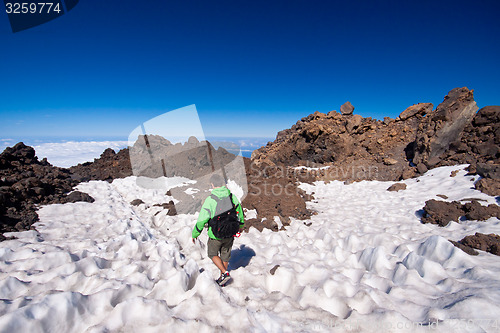 Image of Hiking - Male hiker