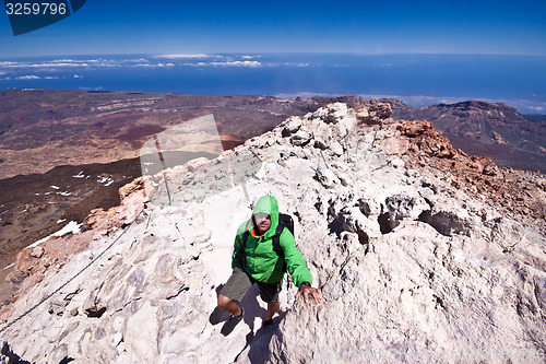 Image of Hiking - Male hiker