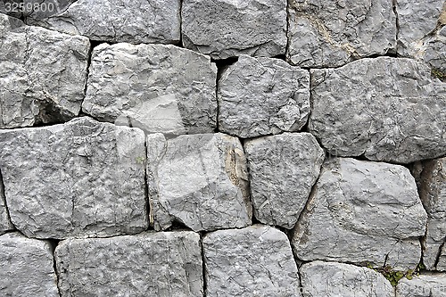 Image of Texture of ancient stone wall