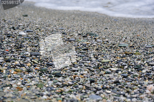 Image of Sea pebbles ath th beach