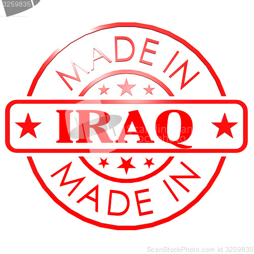 Image of Made in Iraq red seal