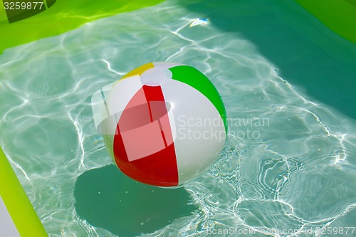 Image of Ball in the water