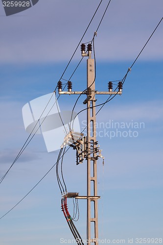 Image of electric lines