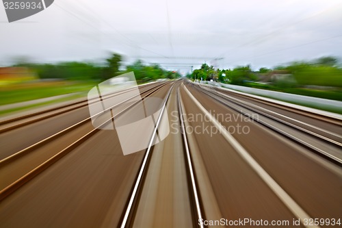 Image of Rails blur