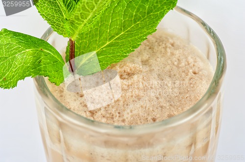 Image of chocolate milk shake