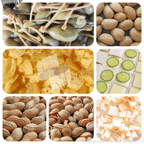 Image of Vegetarian food set