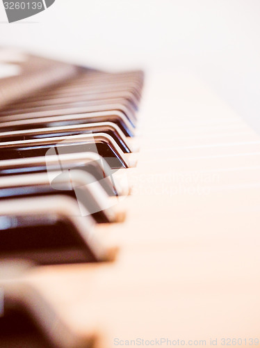 Image of Retro look Music keyboard