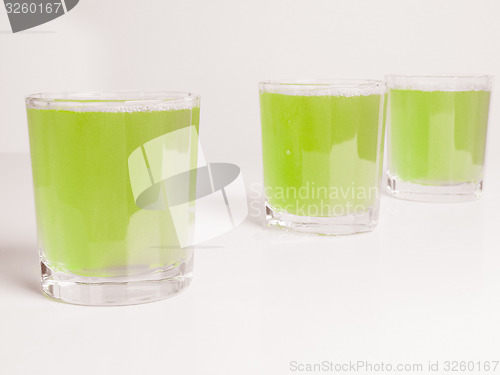 Image of Green apple juice