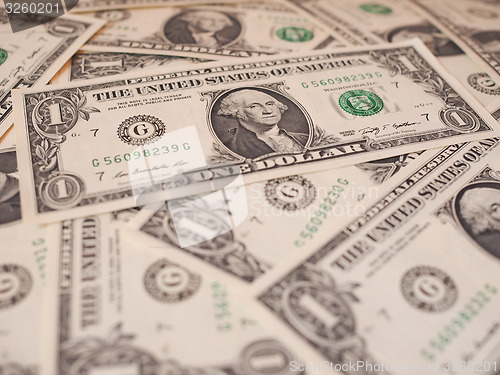 Image of Dollar notes 1 Dollar