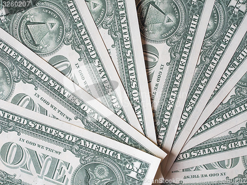 Image of Dollar notes 1 Dollar