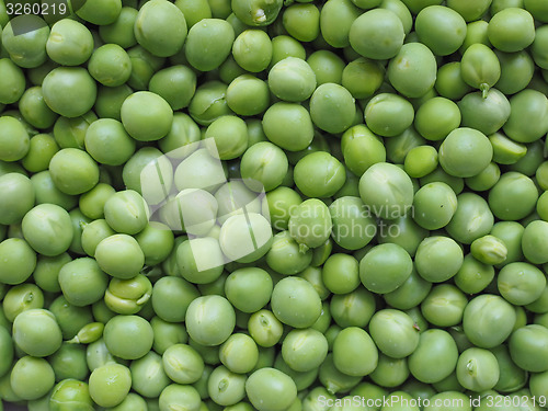 Image of Green peas vegetable background