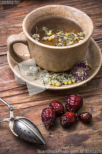 Image of healing with chamomile broth