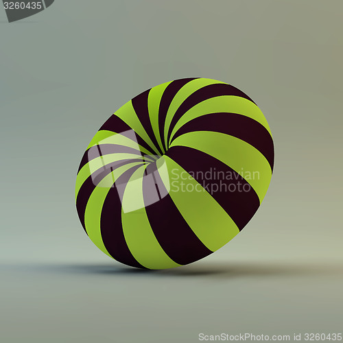 Image of 3D abstract illustration. Vector template.