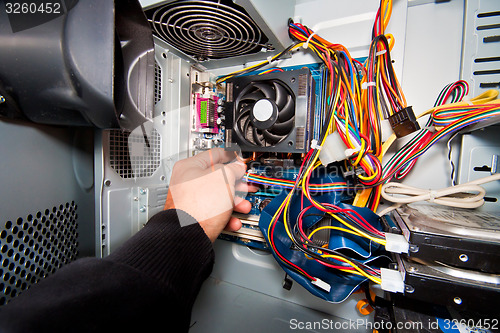 Image of PC service and repair.
