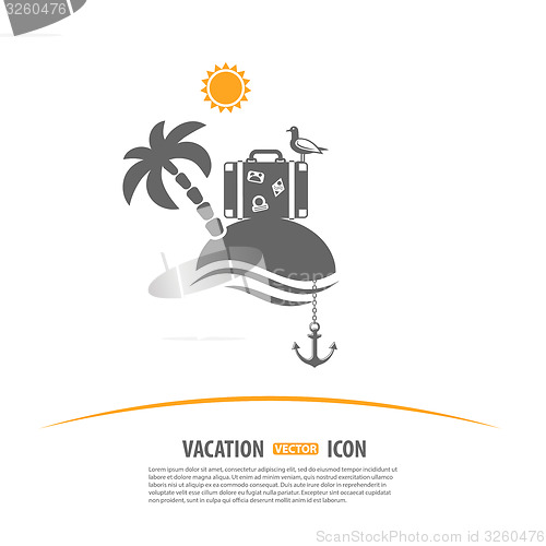Image of Tourism and Vacation Logo