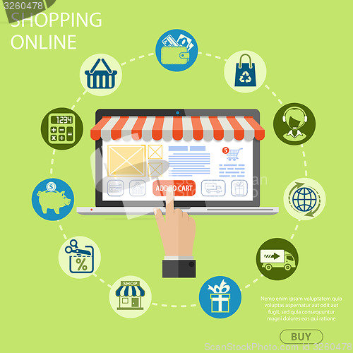 Image of Online Shopping Concept