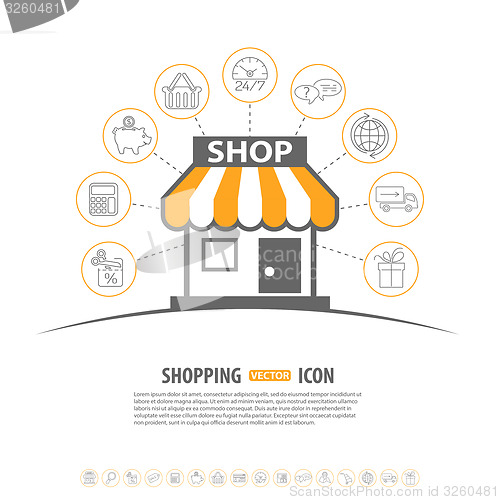 Image of Internet Shopping Concept