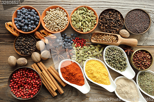 Image of Aromatic spices.