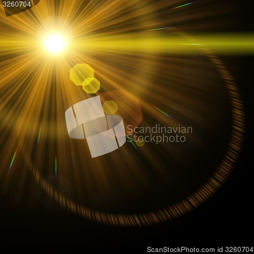 Image of lens flare