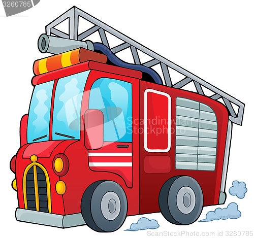 Image of Fire truck theme image 1