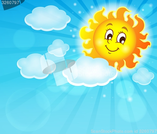 Image of Image with happy sun theme 6