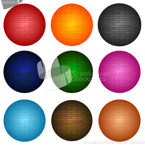 Image of Colorful Spheres