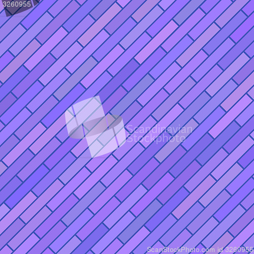 Image of Blue Brick Background