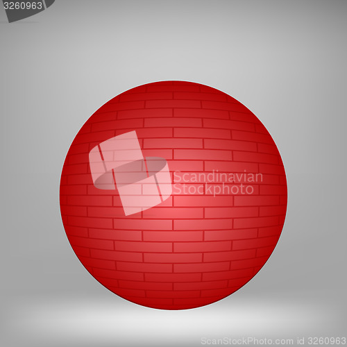 Image of Red Brick Sphere
