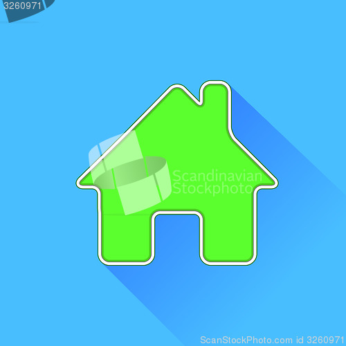 Image of Green Home Icon