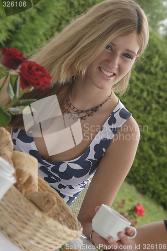 Image of Couple at breakfast table