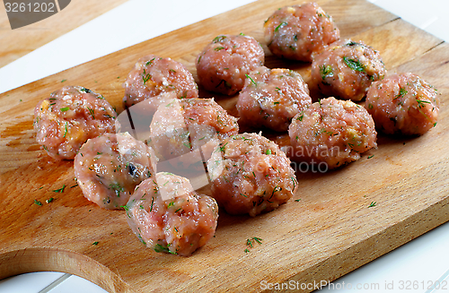 Image of Raw Meatballs