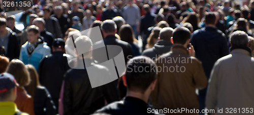 Image of Street crowd