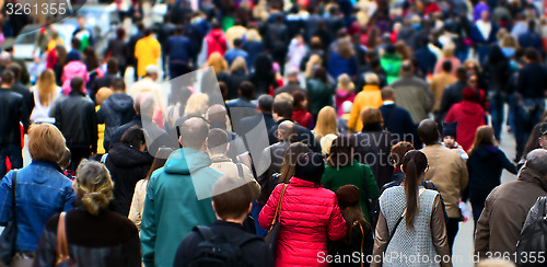 Image of Street crowd