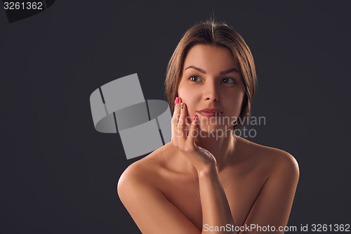 Image of Closeup of woman